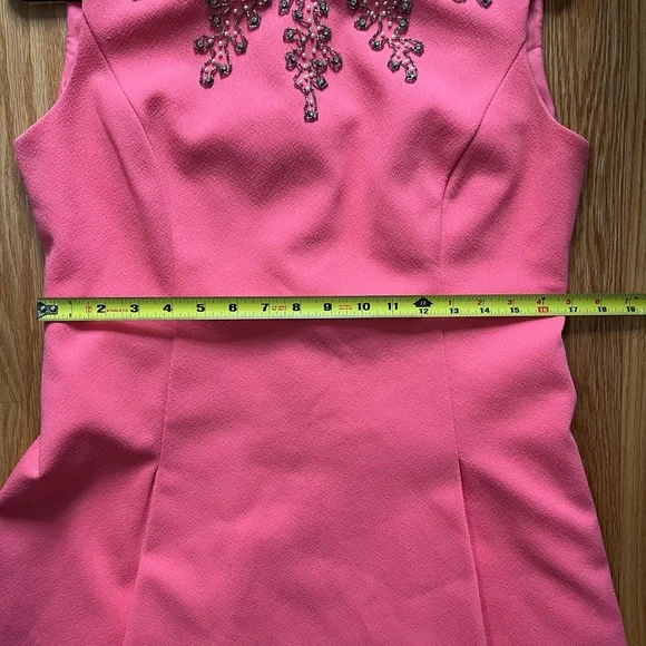 Vintage beaded/rhinestone party dress - Picture 5 of 8